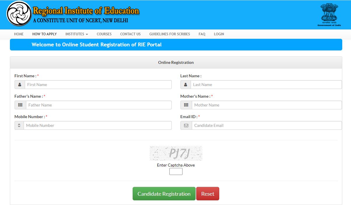 How To Apply Online RIE CEE 2022-23 (NCERT) Syllabus, Fees - Mari ...