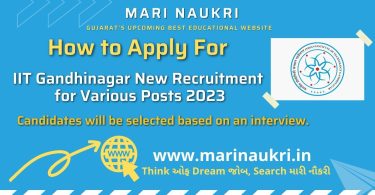 IIT Gandhinagar New Recruitment for Various Posts 2023